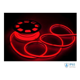 24V Bobina Led Neon Flex Colore Rosso Red 10 Metri IP65 8W/M SKU-2516
