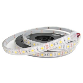 Striscia Strip Bobina Led Impermeabile IP68 Bianco Caldo 3000K Con 300 Smd 5050 5 Metri