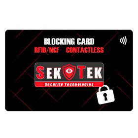 2 Schede di Blocco RFID NFC Protezione Per Carta di Credito Contactless e Contro Furti D'identità e Dati Personali