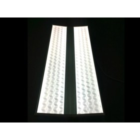 Pannello Led Rettangolare A Sospensione 60W 120X30 Stile Moderna Con Curva
