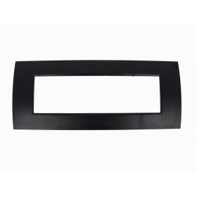 SANDASDON Placca Slim Sottile 7M Nero Compatibile Con Bticino Living Light Air