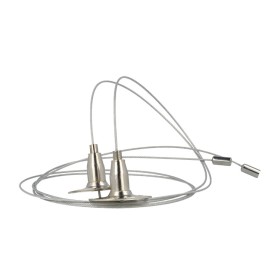 Kit Staffa Per il Fissaggio a Sospensione della Plafoniera Led Tri Proof TL1560N e Profilo Alluminio BA1732