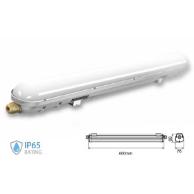Plafoniera Led 60cm 18W 220V Bianco Neutro 4000K IP65 Tri Proof Led Lamp Light SKU-6198