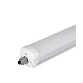 Plafoniera Led 120cm 24W 160lm/W 220V Neutro 4500K IP65 Super Luminoso Massimo Risparmio Energetico SKU-216485