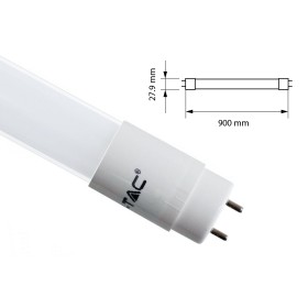 Tubo Led T8 G13 90cm 14W Freddo 6400K Alimentazione da Un Lato Senza Modifica Impianti Originale SKU-216262