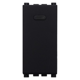 ETTROIT Invertitore 1P 16A Unipolare Colore Nero Compatibile Con Vimar Arke