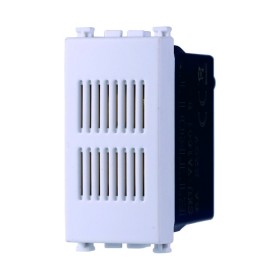ETTROIT Suoneria 220V 6A Colore Bianco Compatibile Con Vimar Arke