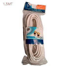 Cavo Antenna TV Coassiale Maschio Femmina 1,5 metri