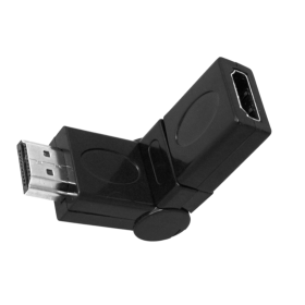 Convertitore Adattatore Da HDMI Femmina a HDMI Maschio Snodabile Angolabile 360 Gradi