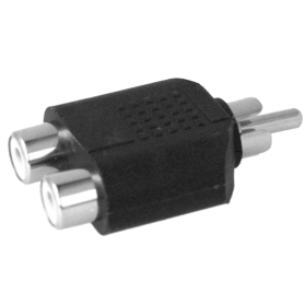 Sdoppiatore RCA Audio Adattatore Sliptter RCA Da 1 Maschio a 2 Femmine