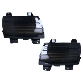 Kit Freccia Laterale a Led Side Marker Dinamica Lente Fume + Luce Diurne DRL Bianco JeepJL Wrangler dopo 2018