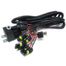 Cablaggio Unico Per Lampada Bixenon H4-4 Doppio Bulbo
