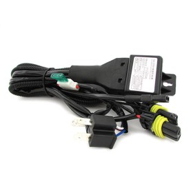 Cablaggio Unico Per Lampada H4-3 Bixenon Per Lampada H4 H/L 55W 12V
