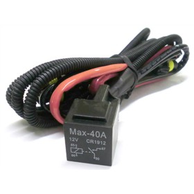 Cablaggio Rele Relay 12V 40A Stabilizzatore Corrente Per Lampada Xenon H1 Tremolio Sfarfallio