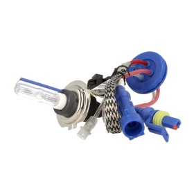 Lampada Hid Xenon H7 4300K Accensione Veloce +50% Luminosita 35W Piu Gas Xenon Attacco Ferro