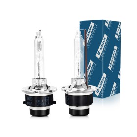 Coppia Lampada Hid Xenon D2S 6000K Attacco Metallo